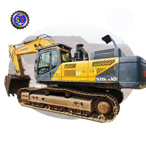 R520L-9VS รถฮุนได52ton แบบใช้แล้วอุปกรณ์การขุดแบบไฮดรอลิกตีนตะขาบ R520L-9VS 520vs แบบเกาหลีสำหรับงานหนัก - Product Image 1