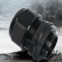 Presse-étoupe métrique M30 en nylon, connecteur de câble robuste