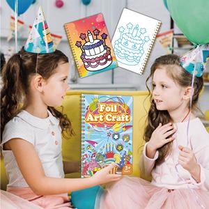 Activité artistique créative pour enfants : Kits d'artisanat en feuille d'aluminium, fournitures DIY, cadeaux pour enfants, jouets de voyage - Product Image 6