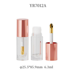 Applicateur de brillant à lèvres en alliage de zinc plaqué or par électrolyse YRL012 pour flacon de brillant à lèvres de 6 à 15 ml - Product Image 5