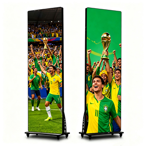 Écran LED mobile personnalisé P1.5 P1.8 P2 P2.5 pour affichage numérique sur pied, idéal pour la publicité dans les ascenseurs de centres commerciaux - Product Image 4