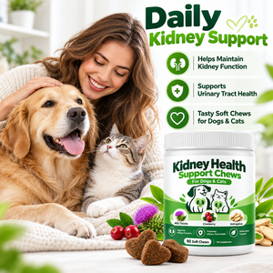 Masticables Suaves <span class=keywords><strong>para</strong></span> el Soporte Renal de Mascotas, <span class=keywords><strong>para</strong></span> Perros y <span class=keywords><strong>Gatos</strong></span>, con Arándano Rojo, Cardo Mariano, Astrágalo y Diente de León, <span class=keywords><strong>para</strong></span> el Bienestar Urinario Diario - Product Image 2
