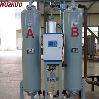 Secador por Adsorción Refrigerada por Microcalor NUZHUO, Fabricante Profesional, Máquina Secadora por Congelación de Aire, Estabilidad del Punto de Rocío, Antioxidante