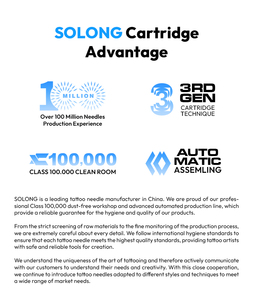 <span class=keywords><strong>Agujas</strong></span> <span class=keywords><strong>de</strong></span> Tatuaje al por Mayor con Bajo MOQ, OEM/ODM, Cartuchos Esterilizados Profesionales para Delineado y Sombreado - Product Image 5