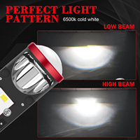 Phares avant Led de voiture avec système d'éclairage automatique Canbus, H4, H1, H3, H7, H11, jaune, blanc, étanche, vente en gros
