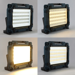 Solar Emergency Lamp 200W LED Rechargeable <b>Work</b> <b>Light</b> Camping Outdoor Lighting - Product Image 1