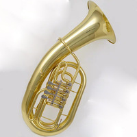 Vente en gros de trompes ténor à trois valves en Si bémol, trompes barytons à quatre valves, tubas et sousaphones pour les performances de bandes musicales