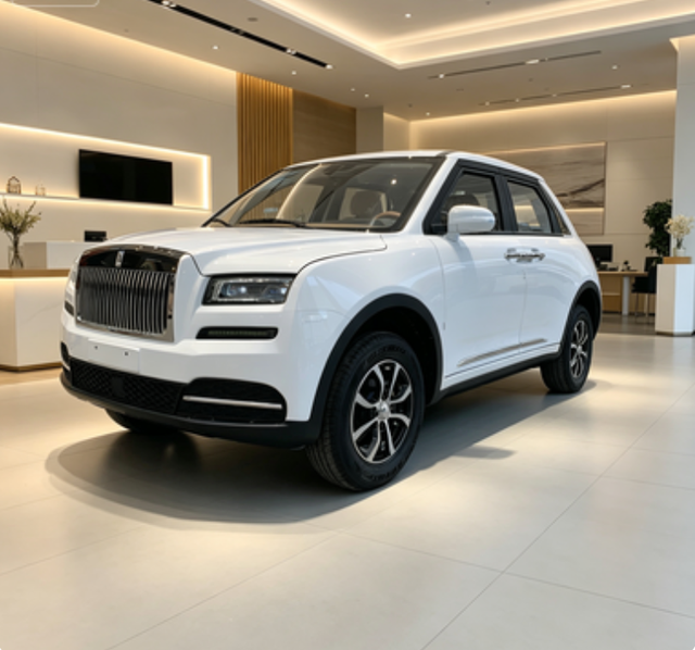 New Luxury Style Adult Electric Vehicle, 4-Seater Low Speed Car for Family & Commercial Use