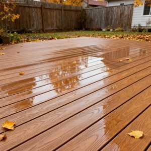 <span class=keywords><strong>Precio</strong></span> al por mayor Azulejos de cubierta WPC Diseño entrelazado Fácil instalación para patio <span class=keywords><strong>Terraza</strong></span> y eventos al aire libre - Product Image 1