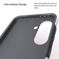 Coque de téléphone 3D par sublimation, étui rigide 2-en-1 en TPU et PC brillant de haute qualité avec protection de l'appareil photo pour Samsung A56