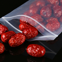 Sacs refermables en PE transparents mini et petits, fabrication professionnelle avec logo personnalisé, pas chers, en plastique transparent, pour le stockage