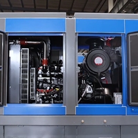 438kVA 450kVA 475kVA 500kVA Schallgedämpftes Geschlossenes Dieselaggregat 400V 50Hz Wassergekühlt 24V Elektrostart Mit ATS-System