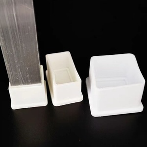Patas de Goma Antideslizantes Blancas de PVC/NBR Ecológicas, Reductoras de Ruido, Resistentes a Arañazos, con Capacidad de Carga Personalizada, Redondas/Cuadradas, para Muebles - Product Image 5