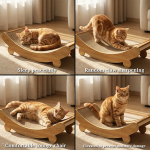 Cama Rascador para Gatos en Forma de U de Lujo, Hecha de Yute Ecológico y Duradero, Resistente a Arañazos y al Desgaste para Mascotas - Product Image 4
