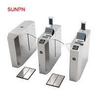 Système de contrôle d'accès ESD SUNPN, testeur ESD intelligent, portillon tournant avec écran LCD pour salle blanche et usine SMT