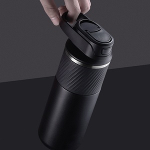 17oz Modern <b>Double</b>-<b>Walled</b> Stainless Steel Sports Water Bottle Vacuum Insulated 500ml Capacity Cylindrical Shape 12-24 Hours - Product Image 3