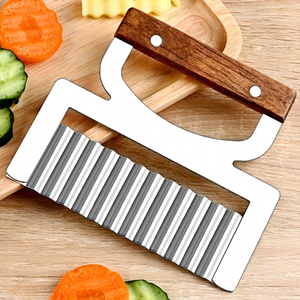 Stainless Steel Potato Peeler Multi-Purpose Wavy Knife Flower Cutting Tool with Ergonomic Design Handle <b>Fruit</b> Vegetable <b>Cutter</b> - Product Image 1
