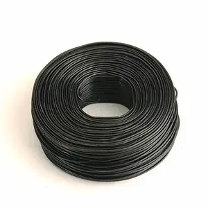 Annealed Binding Wire Tie Wire Hot Sale 16 Gauge Black Black Wire Frame Diameter 4 Mm Black Mamba Black Metal Wire Processing