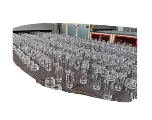 Schlüssel fertige Projekt glasflaschen produktions linie, Flaschen linien herstellungs linie, Glas produktions linie