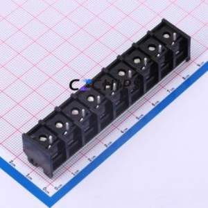 DBT50G-9.5-9P-BK-P CRC Barrier Terminal Block P=9.5mm Connector - Product Image 2