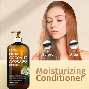 OEM Organic Natural Anti-Hair Loss Lice Repair Hair Avocado <strong>Coconut</strong> <strong>Conditioner</strong> - Product Image 3