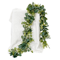 Guirlande artificielle de glycine et de lierre, fausse verdure pour Noël, mariage, décoration intérieure, rotin suspendu, vente en gros
