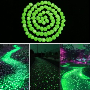Galets polis lumineux phosphorescents en gros pour <span class=keywords><strong>la</strong></span> décoration de jardins et d'aquariums - Product Image 4