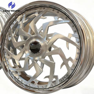 Rines de Aleación de Aluminio para Autos de Carreras y Camionetas, Forjados, Cóncavos y Profundos para BMW, Chevrolet, <span class=keywords><strong>Ferrari</strong></span>, Rines Forjados Personalizados - Product Image 1