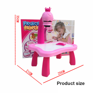 Học Bảng Bảng Vẽ Đồ Chơi Cho Trẻ Em Vẽ Màu Bảng Từ Tính Trẻ Em Học Tập Máy Chiếu Vẽ Bảng Sàn - Product Image 3