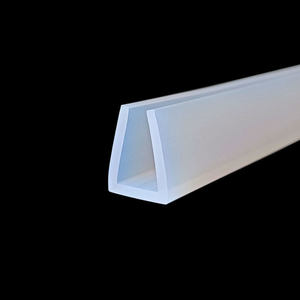 Tira de sellado de silicona en forma de U con diseño de hoja de arce para puertas y ventanas, absorción de impactos, resistente a altas temperaturas - Product Image 4
