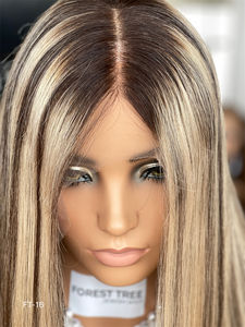 Cabello Virgen sin procesar Judío Europeo 2025, pelucas kosher de tono frío con parte superior de seda de un solo nudo, estilo recto para mujeres blancas - Product Image 2