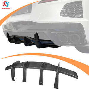 Diffuseur arrière compatible avec Chevy <span class=keywords><strong>Corvette</strong></span> C8 Rear Spoiler Lip 2020 2021 <span class=keywords><strong>2022</strong></span> 2023 - Product Image 1