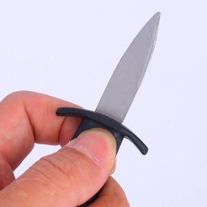 Couteau à huîtres en acier inoxydable, lame de 52 mm, manche de 85 mm, outil robuste pour fruits de mer, ouvre-huîtres - Product Image 3