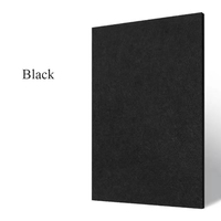 NRC 0,8 Klasse A PET Akustikpaneel 4x8ft 1220x2420x9mm Flache Schallabsorbierende Platte für Hotel Büro Decke Wand