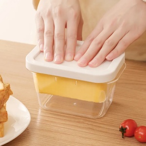 Frozen Butter Cube Cutting Machine Plastic Molding Tool Butter <b>Box</b> Refrigerator Cheese Slice Crisper <b>Storage</b> - Product Image 3