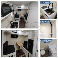 Module de camping pour camionnette Pop Top Truck Camper, compatible avec la plupart des camionnettes, cabine de camping, pièces de carrosserie de véhicule de camping