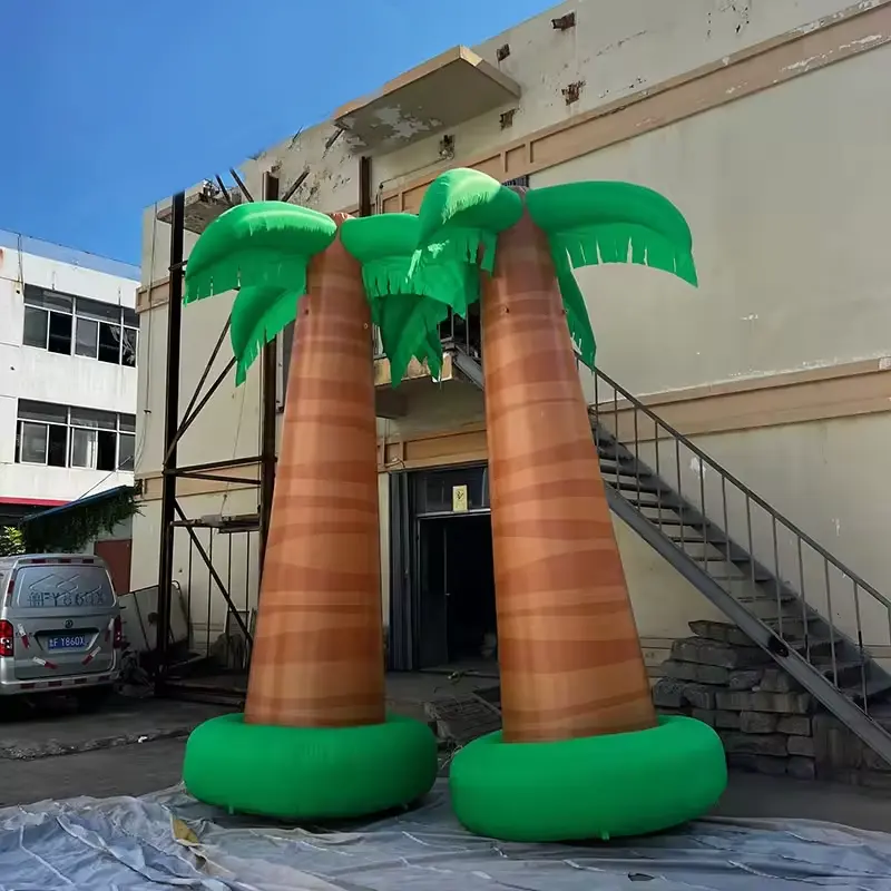 CH надувная реклама кокосового дерева для вечеринки, реклама на заказ надувной талисман