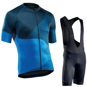 Ensemble de vêtements de cyclisme ZEDE respirant, à séchage rapide, ajusté, à manches courtes et cuissardes pour le cyclisme en plein air en plusieurs contextes - Product Image 4