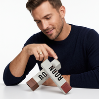 Coffret d'emballage personnalisé pour gloss à lèvres fait main avec papier d'art, pelliculage brillant/mat, gaufrage et dorure à chaud, marque privée
