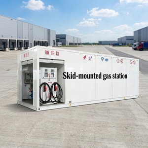 <span class=keywords><strong>Station</strong></span> de ravitaillement mobile JING CAI en acier inoxydable, compatible diesel et essence, conteneur portable - Product Image 1