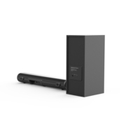 Barre de son 2.1 canaux 50W Bass Wireless Subwoofer Haut-parleurs pour système de cinéma maison