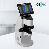 7 Inch Touch Screen Lensometer Digital Auto Lensmeter with UV/Blue Light Test Optometry Equipment Digital Lensmeter Optical Shop