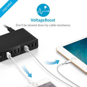 Bộ Sạc <span class=keywords><strong>USB</strong></span> Đa Cổng 60W <span class=keywords><strong>10</strong></span> Cổng, Bộ Sạc <span class=keywords><strong>Usb</strong></span> Máy Tính Để Bàn <span class=keywords><strong>Hub</strong></span> <span class=keywords><strong>10</strong></span> Cổng Di Động - Product Image 6