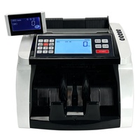 Compteur de billets de banque 5900D2, détecteur de faux billets, machine à compter l'argent contrefait avec affichage UV MG IR TFT, 900+ pièces/min