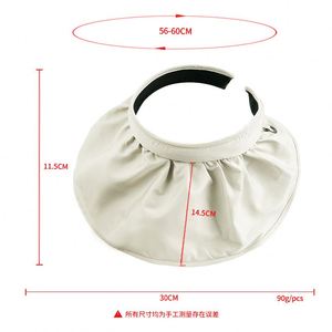 Trendy Open Top Summer Sun Protection Shell <b>Hat</b> for Women New Style Outdoor UV Protection Beach Cap Promotional Gift - Product Image 2