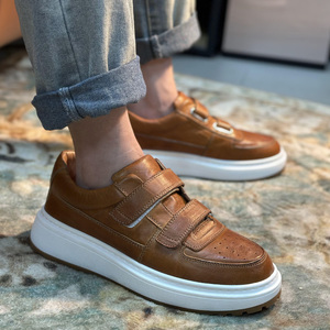 Zapatos Casuales de Negocios para Hombre, de Cuero Genuino, con Suela Gruesa, a la Moda, para Primavera, Verano y Otoño, con Plataforma y Amortiguación - Product Image 1