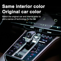 Accessoires intérieurs NaviHua pour voiture, pommeau de levier de vitesses numérique éclairé par LED, kit de mise à niveau de transmission pour Porsche Panamera 970 2010-2016