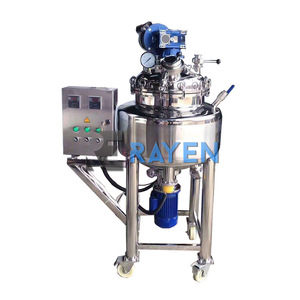 Thép không gỉ trộn Tank Áo khoác điện sưởi ấm Tank khuấy Mixer nước giải khát nước trái cây trộn Tank với khuấy - Product Image 1