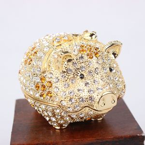 <span class=keywords><strong>Oeuf</strong></span> <span class=keywords><strong>de</strong></span> <span class=keywords><strong>Fabergé</strong></span> <span class=keywords><strong>de</strong></span> style vintage peint à la main personnalisé avec émail riche et strass étincelants Boîte à bagues Boîte à bijoux - Product Image 6