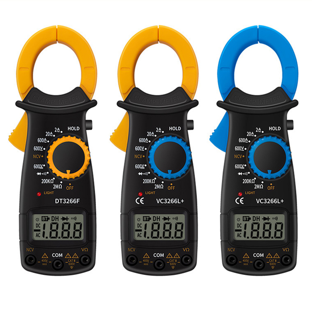 Handheld AC DC Digital Multimeter with Clamp Meter Manufacturers Wholesale Product